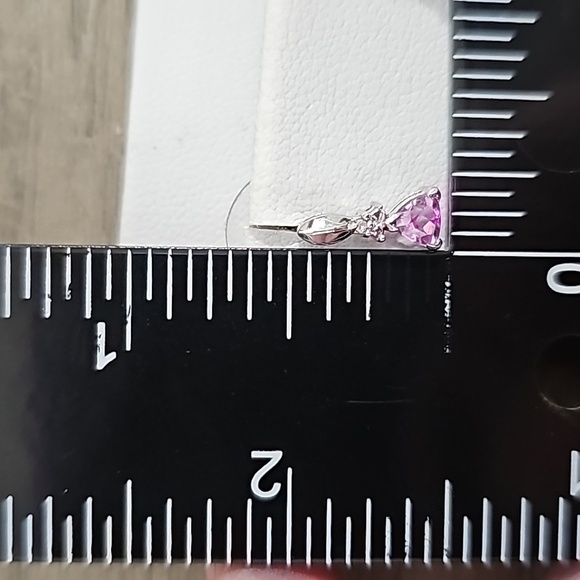 Fred Meyer Jewlers Pink Earrings - Picture 4 of 13